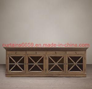 Solid Wood Cabinet / Cabinet Porch Cabinet / Dining Cabinet /Sofa /Table /Chair Home Outdoor /Vintage Modern Hotel Furniture
