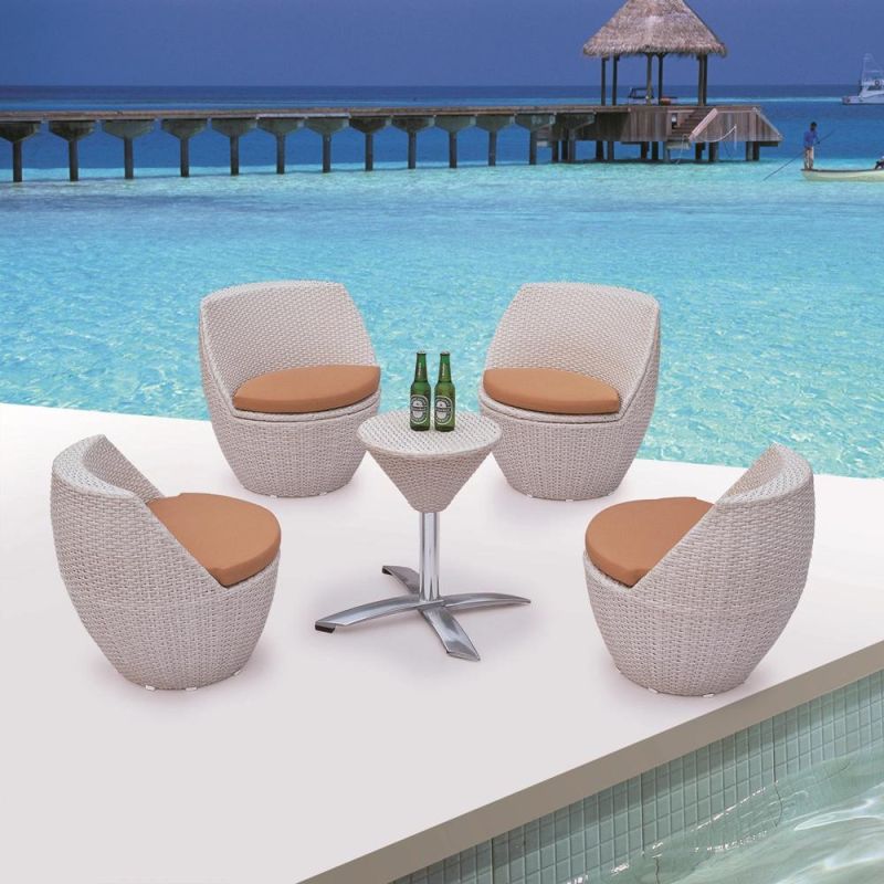 Antique Leisure Retaurant Hotel Resort Villa Home Living Room Bedroom Lounge Sofa Furniture Modern Outdoor Dining Room Rattan Table and Chair Set