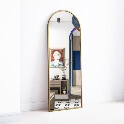 Habitual Idea Tall Gold Framed Wall Dressing Floor Length Mirror