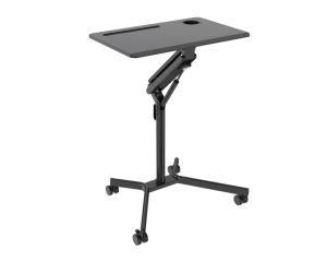 V-Mounts Single Column Height Adjustable Mobile Desk Laptop Desk with Gas Spring Vm-Fds101