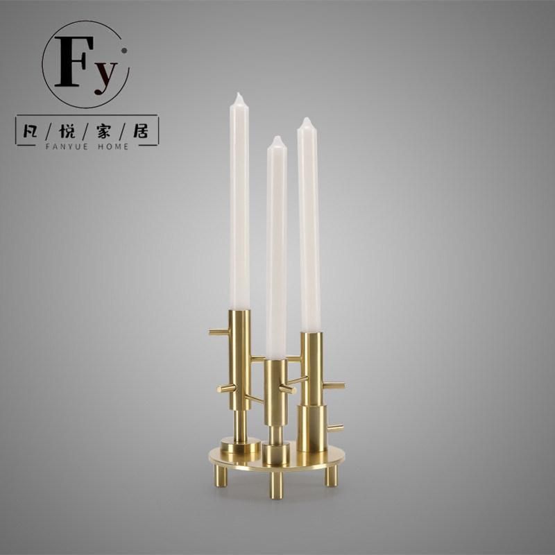 2020 Fashion Nordic Romantic Metal Candlestick Sets