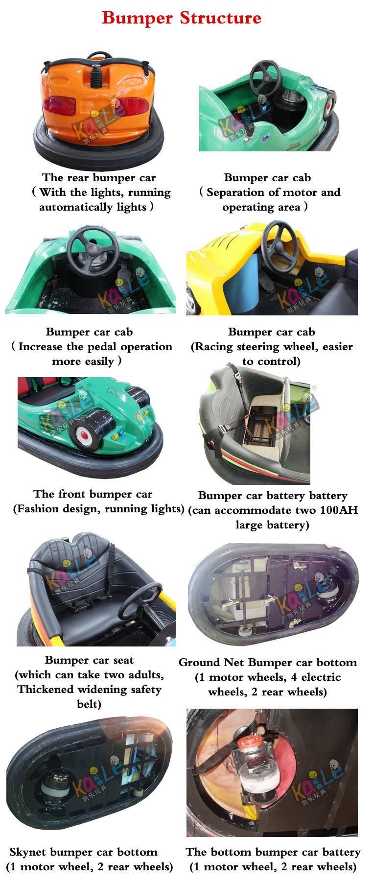European Standard Ground-Grid Electric Bumper Car All Colors Available F1 Racing Bumper Car Electric Net Dodgem Car for Kids and Adult (PPC-104I)