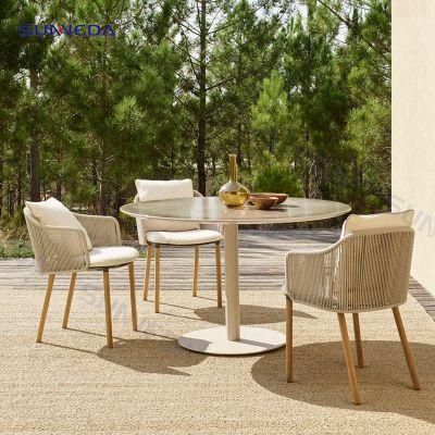 Garden Set Dining Metal Chair Base Metal Arm Chairs Frame Outdoor Garden and Patio Furniture Set
