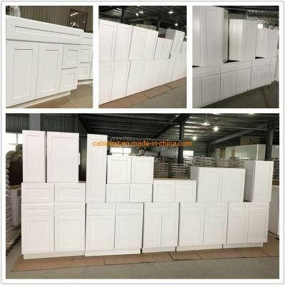 Manufacture Plywood Shaker Kitchen Cabinets Solid Wood American Style