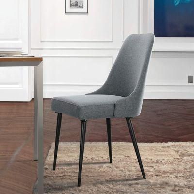 Leisure Luxury Living Room Classic Leather Velvet Dining Chairs Modern Elegant