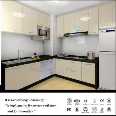 High Glossy Acrylic Kitchen Cabinet Sets, Modular Kitchen Cabinet