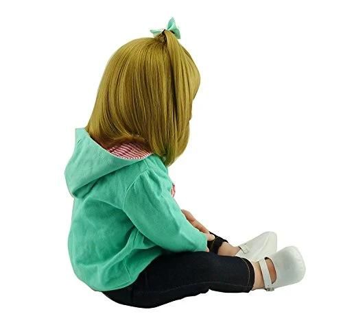 Bebe Reborn Doll 48cm Baby Girl Dolls Soft Silicone Boneca Reborn Brinquedos Bonecas Children′s Day Gifts Toys Bed Time Plamates