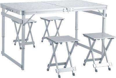 Aluminum Folding Table 2/3/4/6 Foot, Adjustable Height Portable Camping Table, Sturdy Lightweight 24&quot;/36&quot;/48&quot;/72&quot; Camp Table