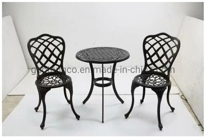 Outdoor Metal Furniture Dining Table Chairs