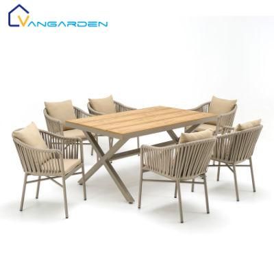Weatherproof Patio Outdoor Home Garden Dining Chair and Table Furniture Set