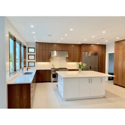 Metallic Lacquer Kitchen Cabinet Modern Designs Hot Selling Modular Wood Kitchen Cabinet