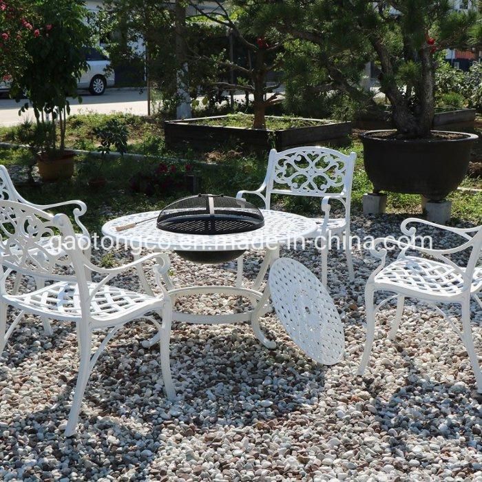 Aluminum Barbeque Table Chairs Furniture Outdoor