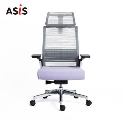 Asis Match Adjustable Swivel European Style High Back Ergonomic Modern Office Chair Silla