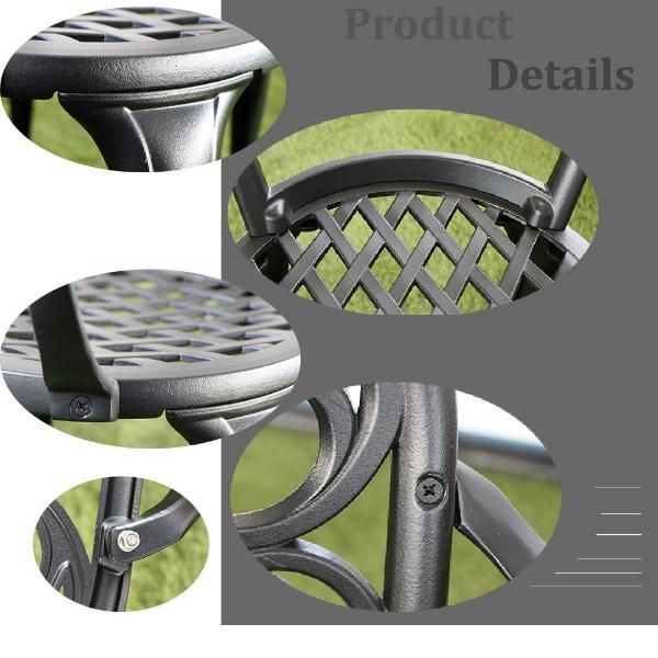 Carved Metal Outdoor Furniture Garden Tables and Chairs
