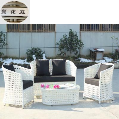 Chinese Factory Rattan Table Outdoor Chair Outdoor Table Outdoor Dining Room Wooden Furniture