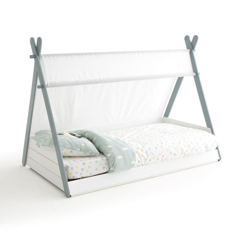 Hot Sale House Frame Kids Bed Wooden Children Tent Bed