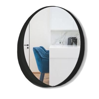 Industrial Beauty Salon Furniture Vertical Mirror with Storage