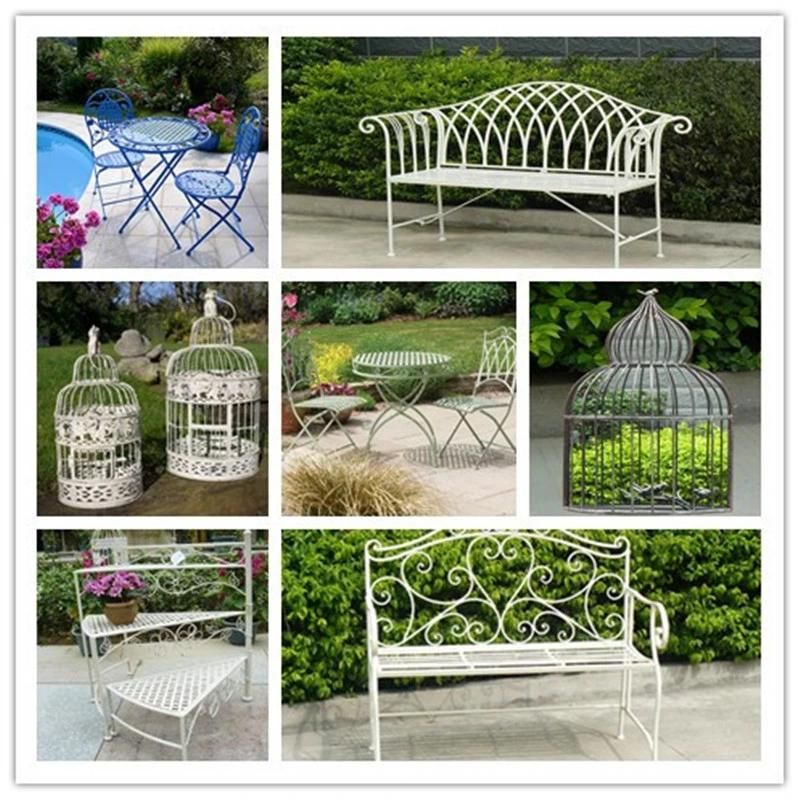 Handmade Indoor and Outdoor Wrought Iron Chair