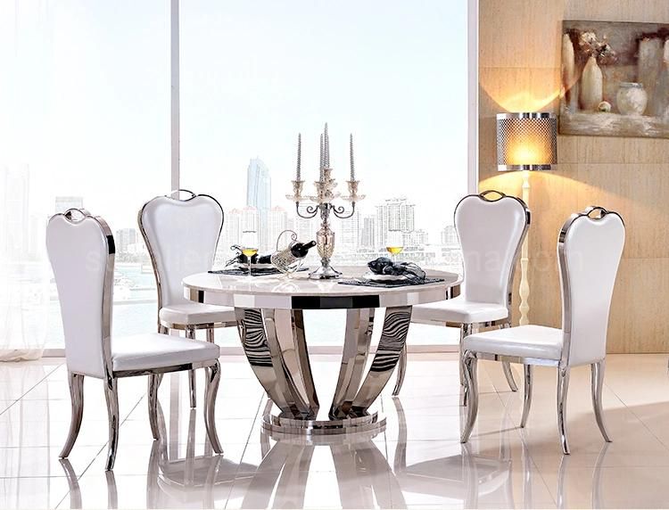 New Design High Quality Family Expenses Dining Round Tables