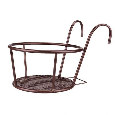 The Factory Directly Supplies The Balcony Flower Rack, Iron Art Hanging Flower Pot, Hanging Rack, Railing, Green Flower Rack, Indoor Storage Rack