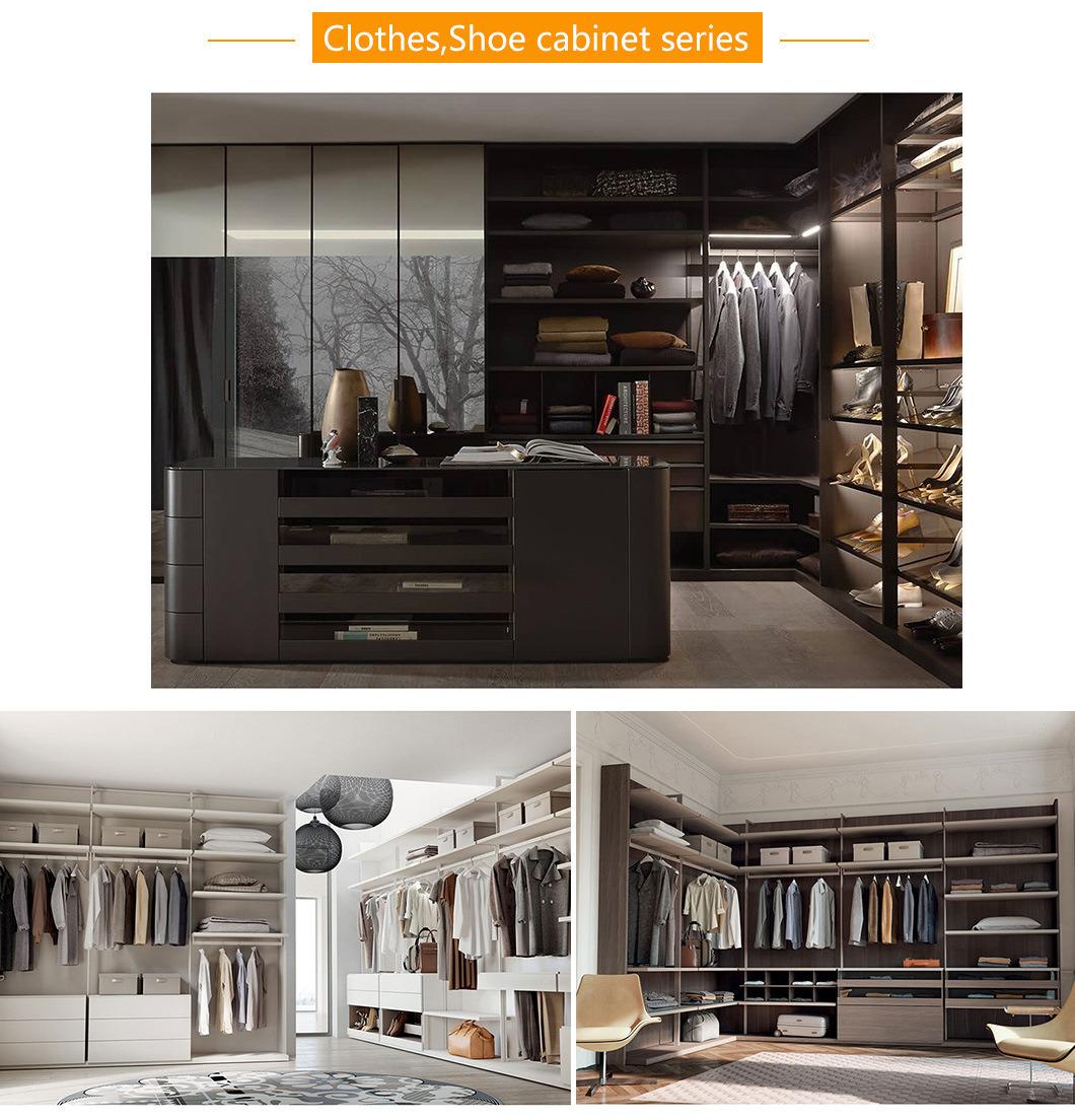 Zero Formaldehyde Island Style Modern Aluminum Metal Cabinets Kitchen Furniture