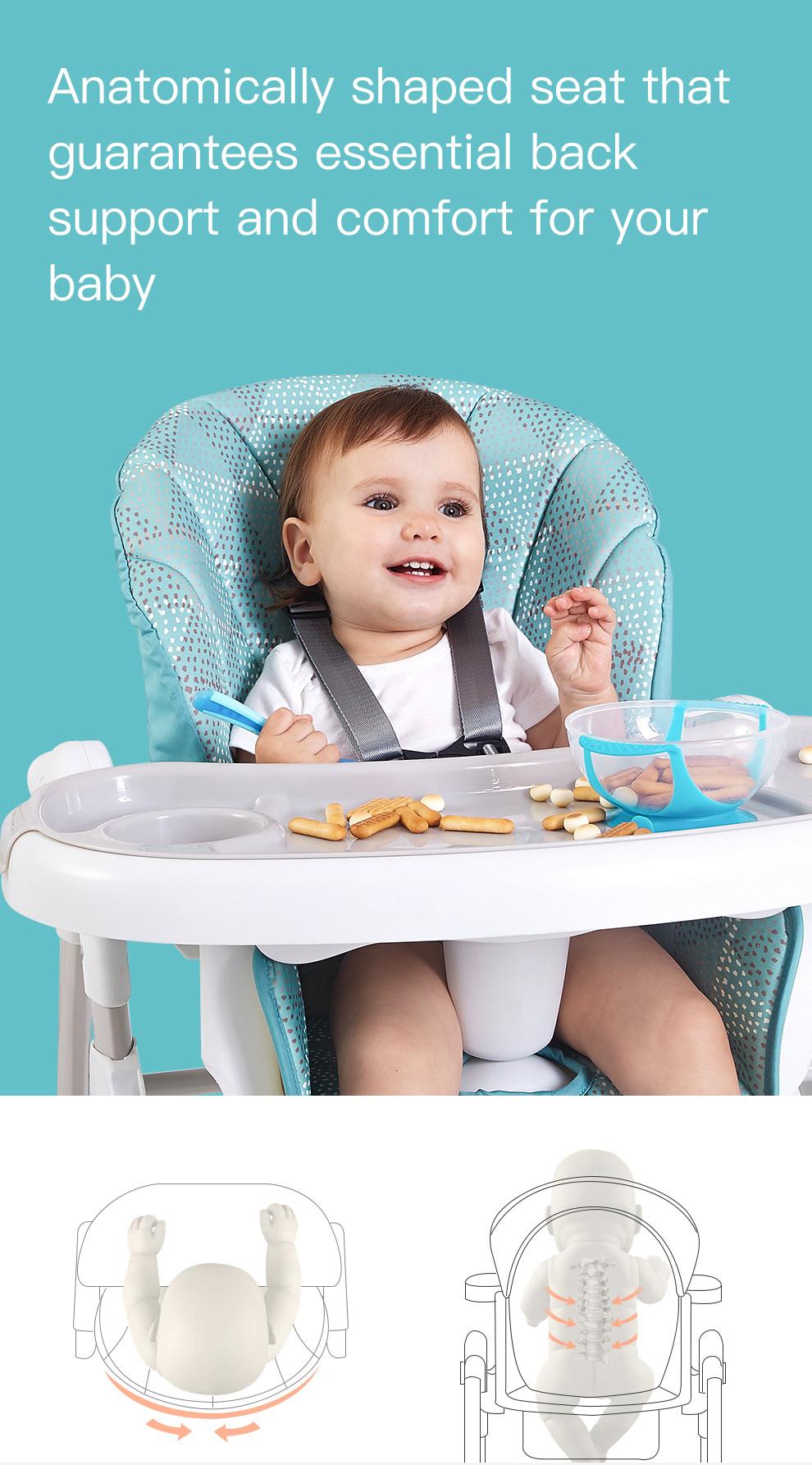 Baby High Chair Chair Baby High Chair European Standard Baby Connection High Chair Baby Chair for Children