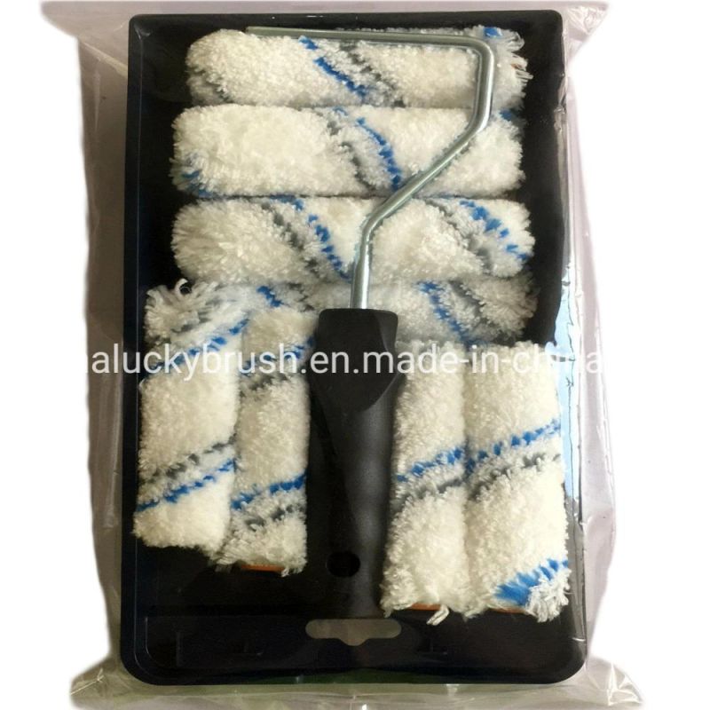 Knitted Polyester Fabric Paint Rollers Brush (YY-SJPR016)