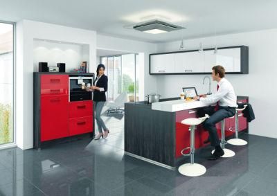 European Design High Quality Kitchen Furniture Customized Laminate Kitchen Cabinet (2016 new design)