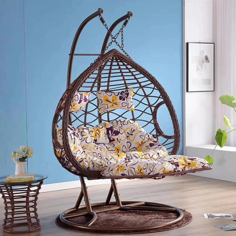 New Arrival Outdoor Egg Wicker Armchair Swings Hanging Chair