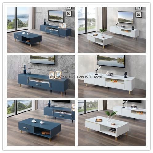 Modern Light Luxury Apartment Furniture for Hotel Design Bedroom Furniture with Study Table and Chest