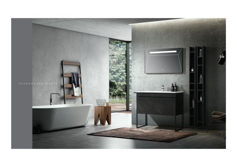 European Floor Standing Modern Paint Free MDF Bathroom Furniture Lino-1000