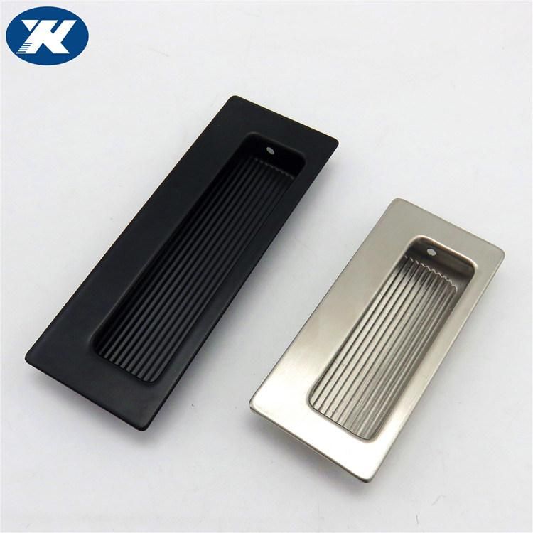 Hidden Door Handles Zinc Alloy Recessed Flush Pull Cover Floor Bed Handle Folding Pull Handle