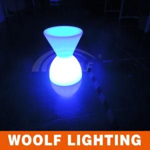 LED Plastic Lighted Drum Chairs for Kids Party