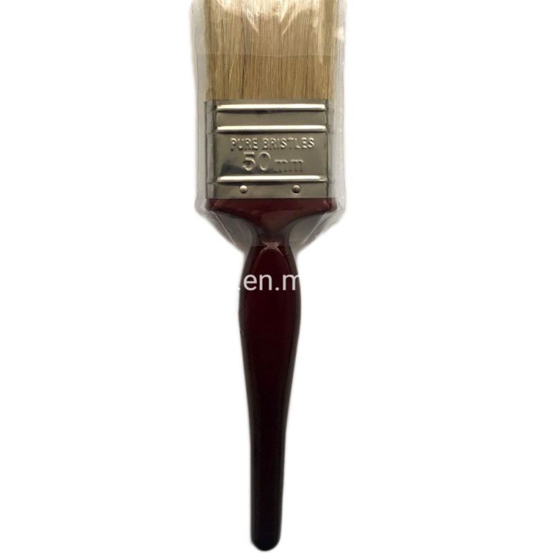 1inch Pure White Bristle Paint Brush (YY-MJB01)