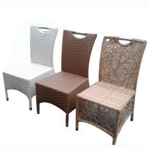 Outdoor Garden Furniture Stainless Steel Handle Dining Rattan Chair (K02)