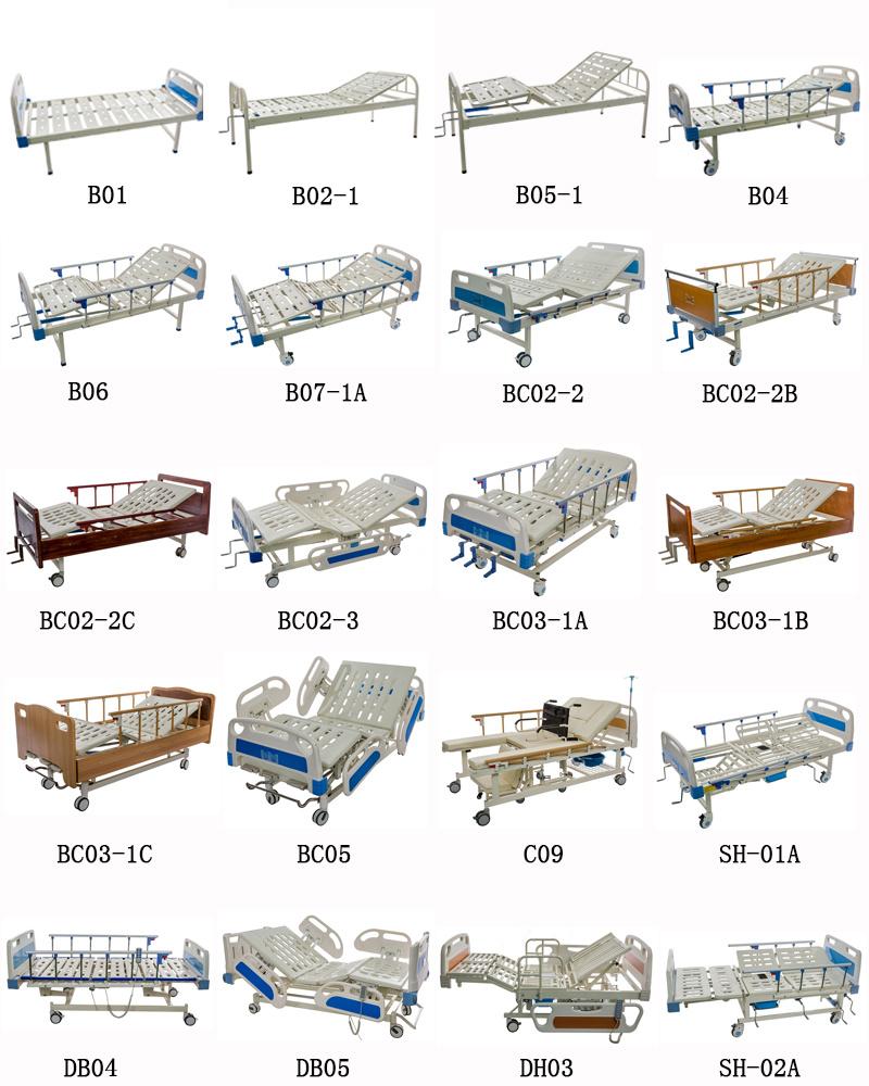 European Standard Two Functions Manual Hospital Bed