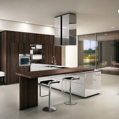 Modern Apartment Kitchen Unit Moduler Kitchen Cabinet Kitchen Cabinet with Barstools