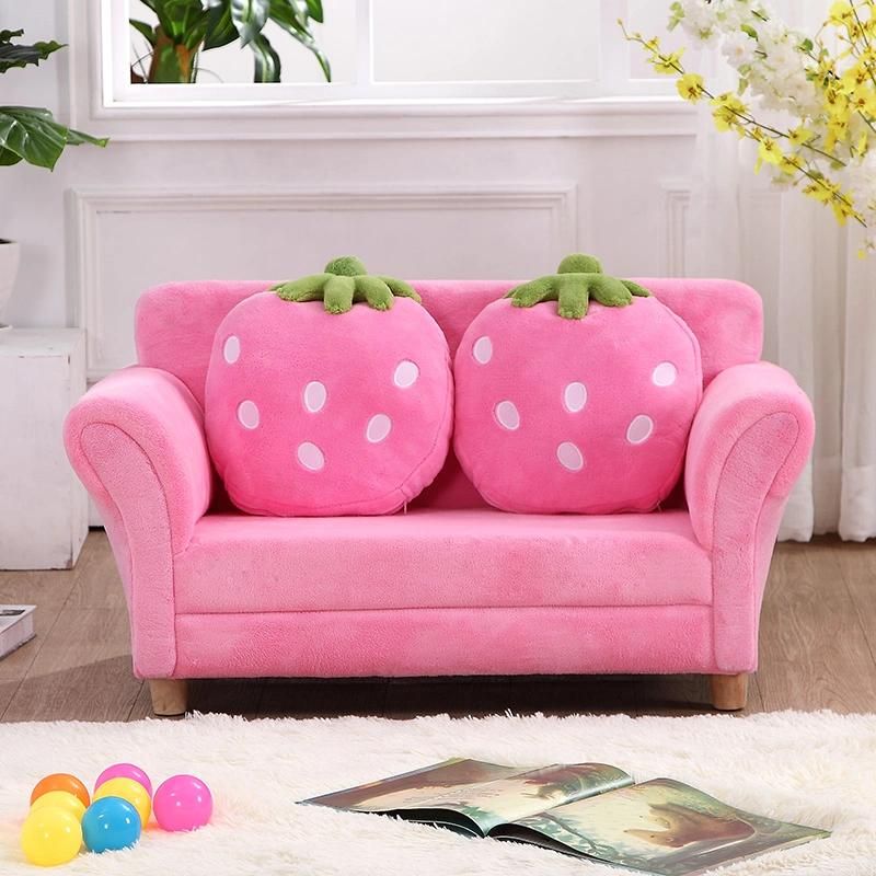 Sweet Strawberry Baby Furniture with Throw Pillow (SXBB-303)