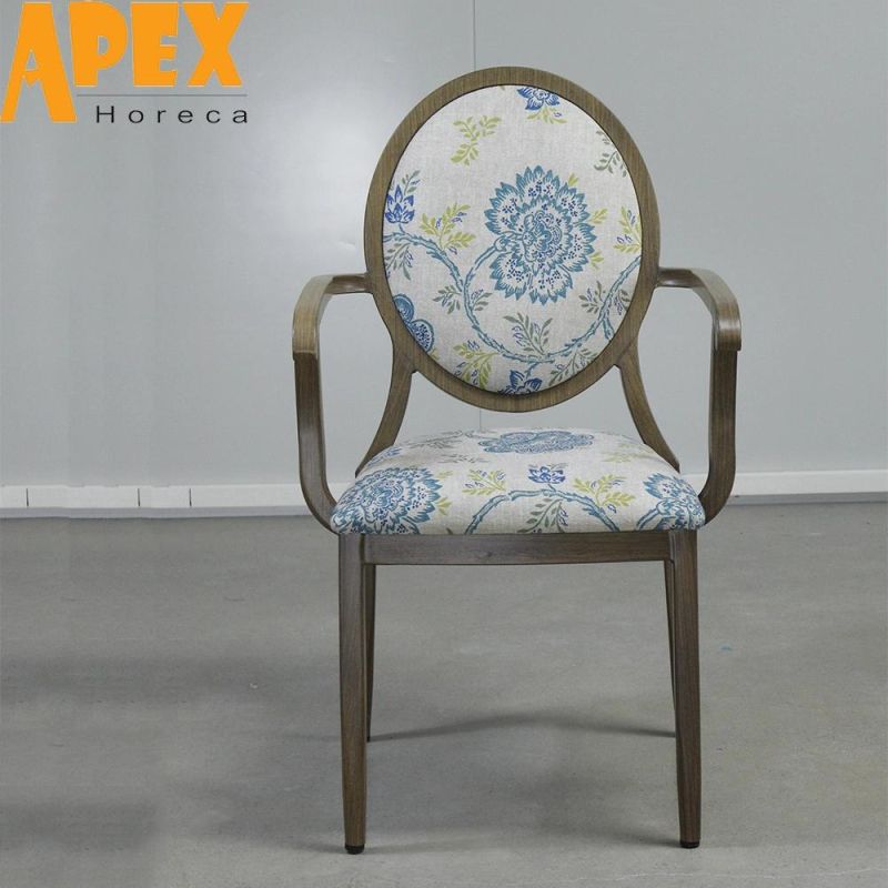 Wholesale Modern European Restaurant Backrest Armchair Coffee Wedding Banquet Chair