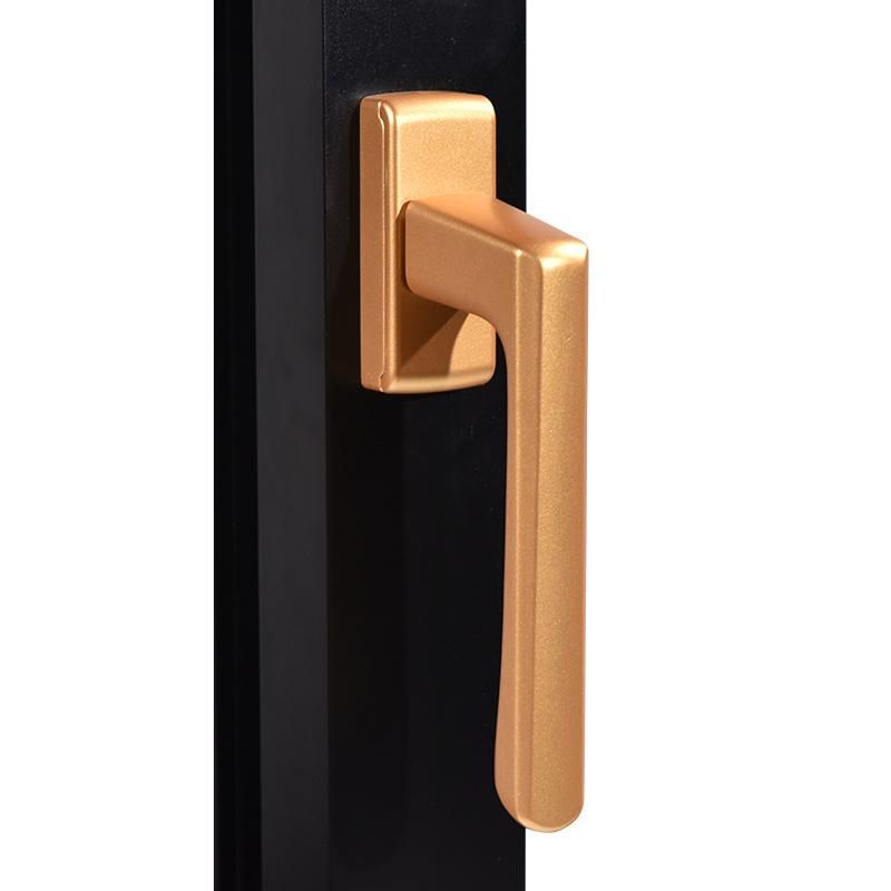 Square Spindle Handle Aluminum Alloy Painted Finish for Sliding Door