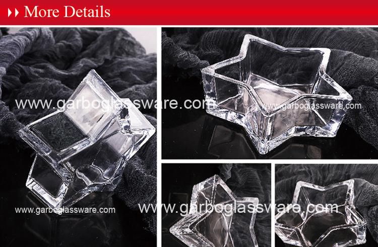 High Quality Glass Candle Holder for Decoration (GB2258-1)