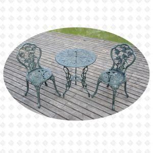 Cast Aluminum Garden Furniture Outdoor Furniture Bistro Set Rose Bistro Set