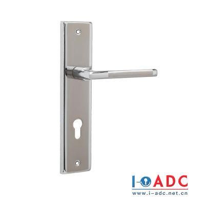 Furniture Door Hardware Aluminium Alloy Die Casting Delicate Modern Design High Quality Door Handle on The Plate
