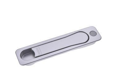 Hopo Zinc Alloy Material, Square Spindle Handle, Silver Color, Sliding Door and Double-Sashes Window