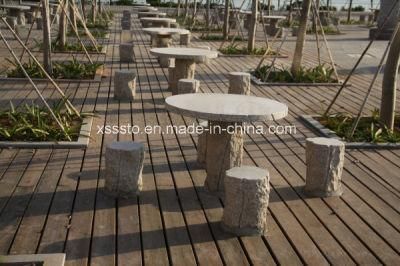 Hot Sell Cheap Garden Stone Chairs and Table