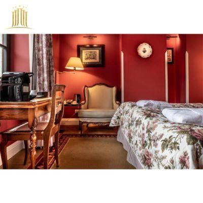 European Style Hotel Wooden Modern Budget Hotel Room Sets King Size Bed Furniture Set