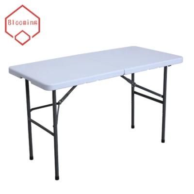 48&quot; X 24&quot; Adjustable Height Lightweight and Portable Table with Carrying Handle