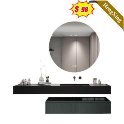 European Style Home Bathroom Furniture Ceramic Basin Bathroom Vanity Cabinet with Mirror (UL-22BT121)