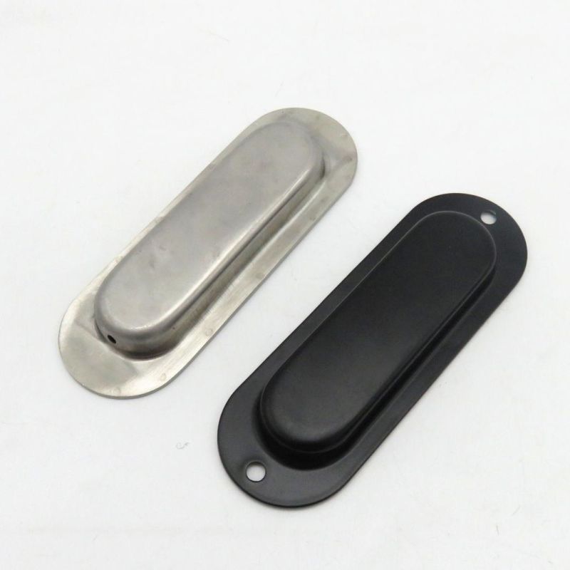 Stainless Steel Recessed Flush Furniture and Cabinet Door Drawer Push Pull Sliding Door Handle