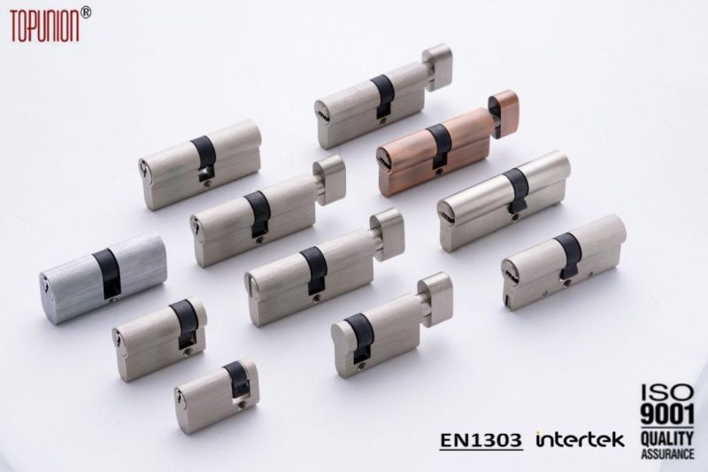 Euro Profile Door Lock Cylinder with Knob 
